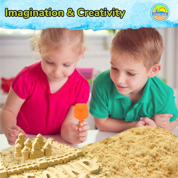 Classic Sand & Play 1kg Sculpting Play Sand Set